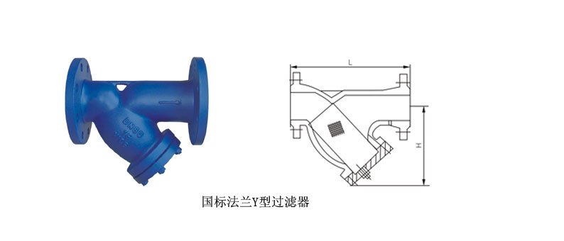 鑄(zhù)鋼Y型過濾器